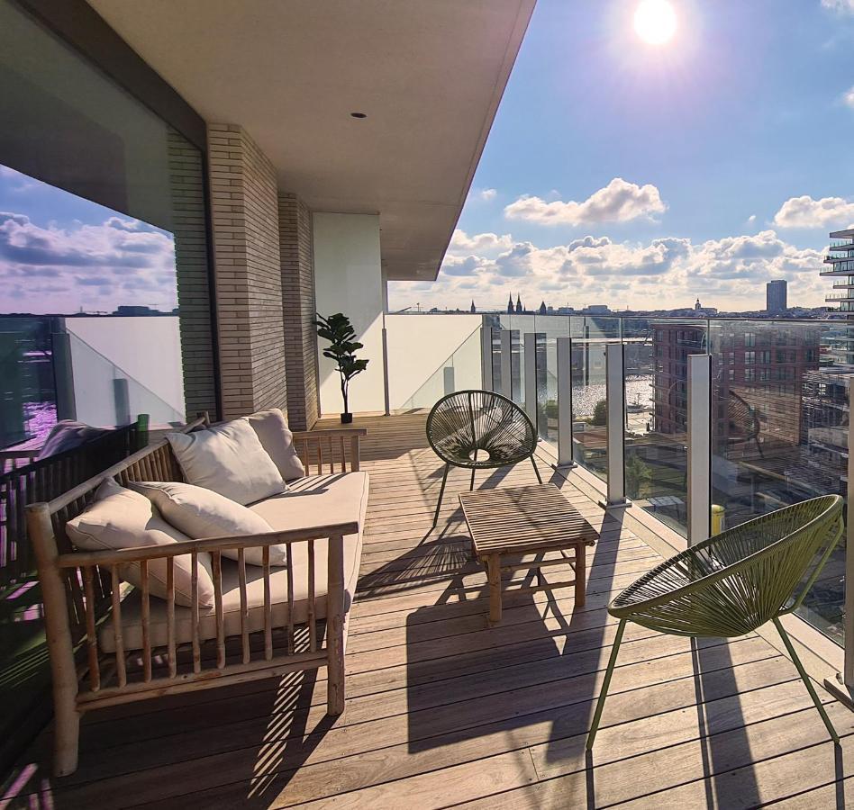 Central Park Tower Sea View Residence With Pool And Gym Oostende Exterior foto