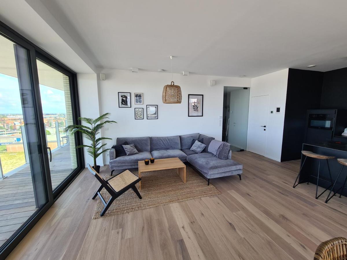 Central Park Tower Sea View Residence With Pool And Gym Oostende Exterior foto