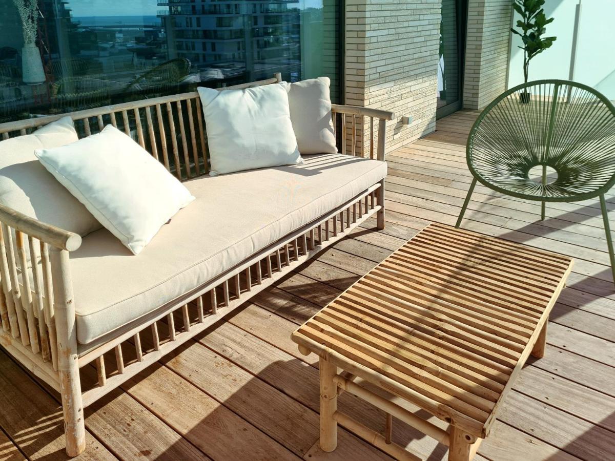 Central Park Tower Sea View Residence With Pool And Gym Oostende Exterior foto