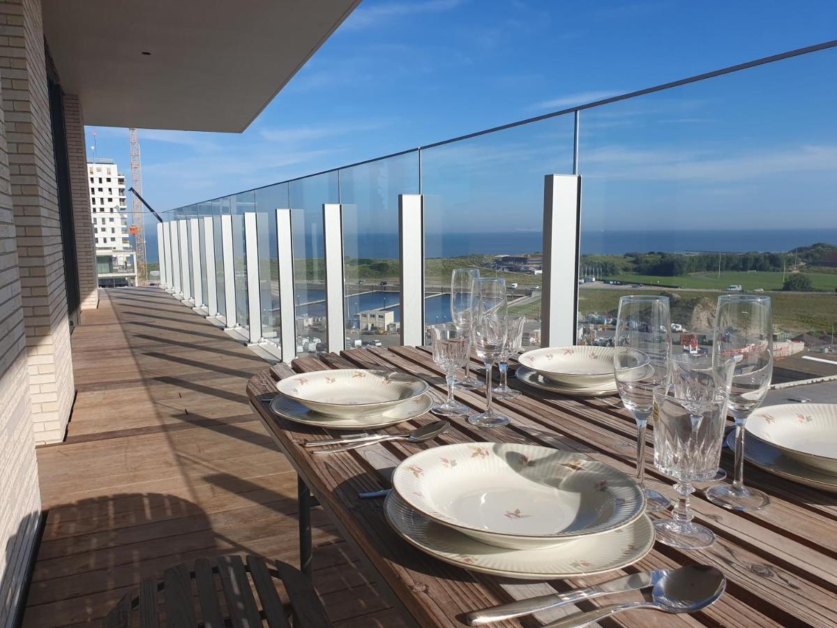 Central Park Tower Sea View Residence With Pool And Gym Oostende Exterior foto